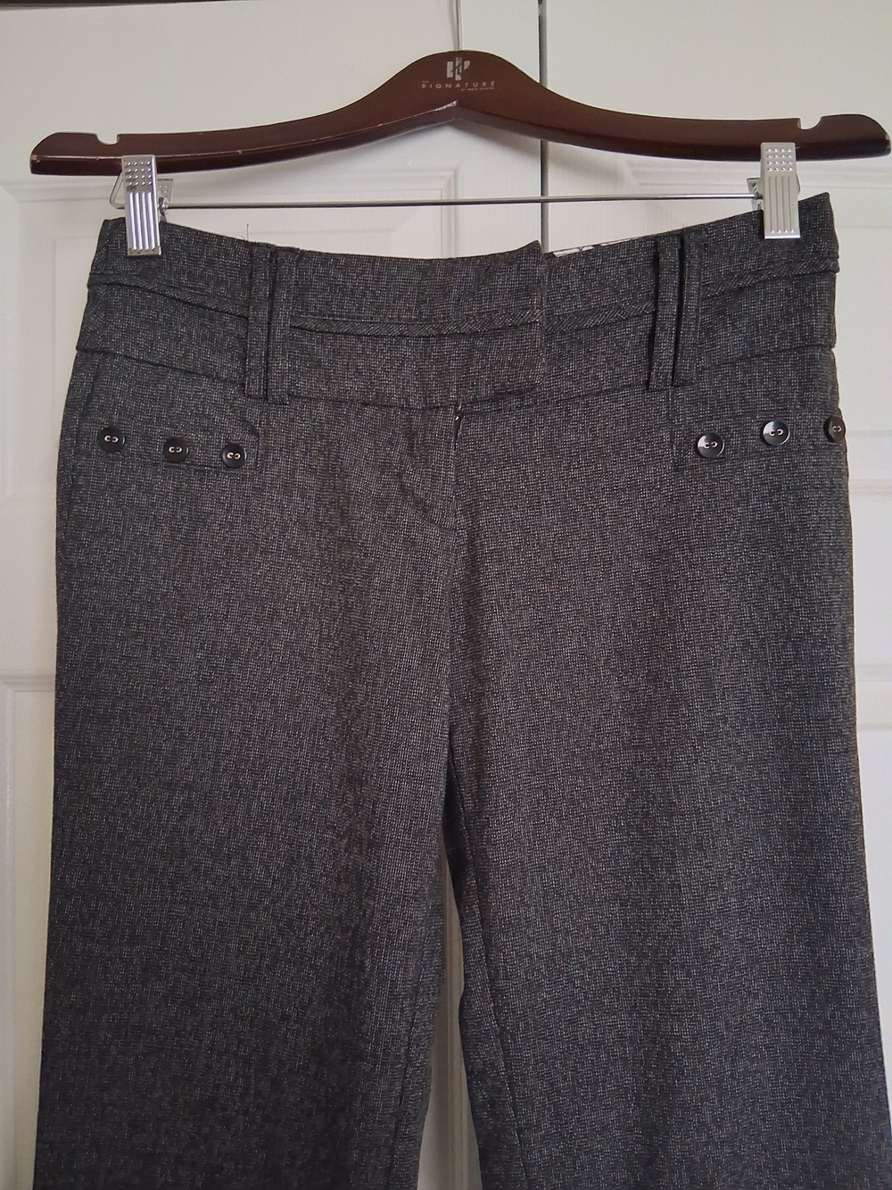 Joe B by Joe Benbasset Charcoal Gray Dress Pants Size 0